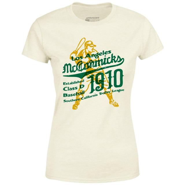 Los Angeles McCormick's - California - Vintage Defunct Baseball Teams - Women's T-Shirt Female Product Image