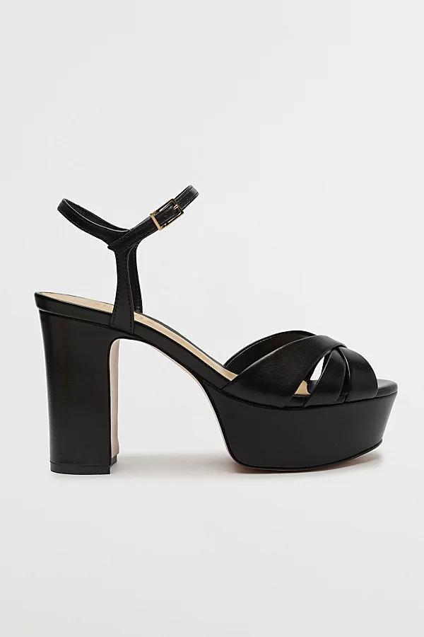 Keefa Nappa Leather Sandal - 8.5 Black Deluxe Nappa Product Image