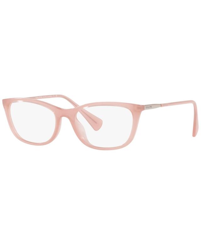 Ralph by Ralph Lauren RA7138U Womens Oval Eyeglasses - Shiny Opal Rose Product Image