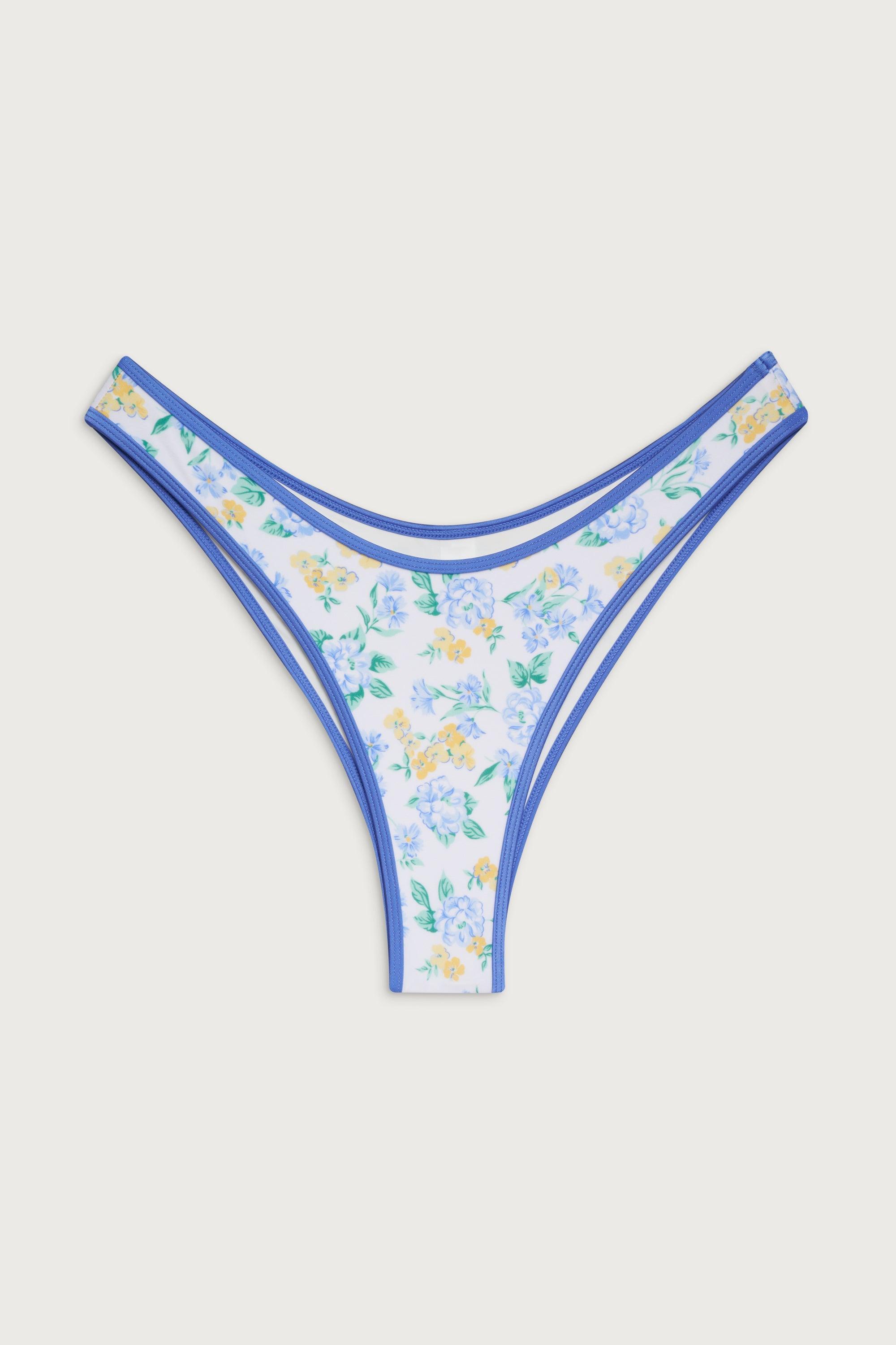 Dove Shine Classic Bikini Bottom - Coastal Floral Product Image