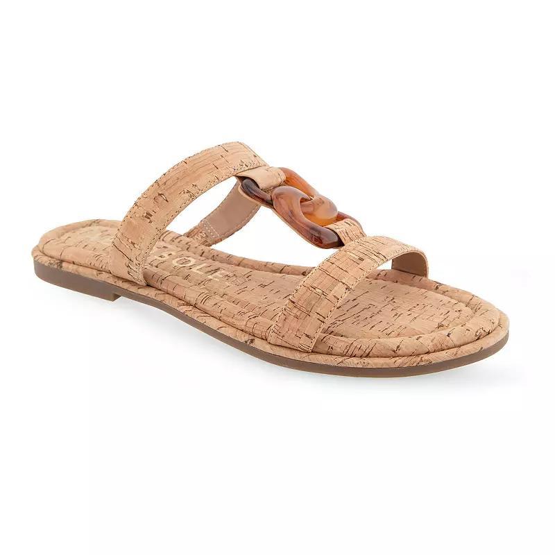 Aerosoles Geraldine Womens Slide Sandals Product Image