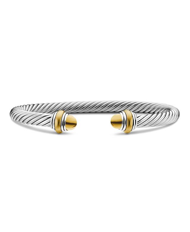 Womens Classic Cable Bracelet in Sterling Silver Product Image