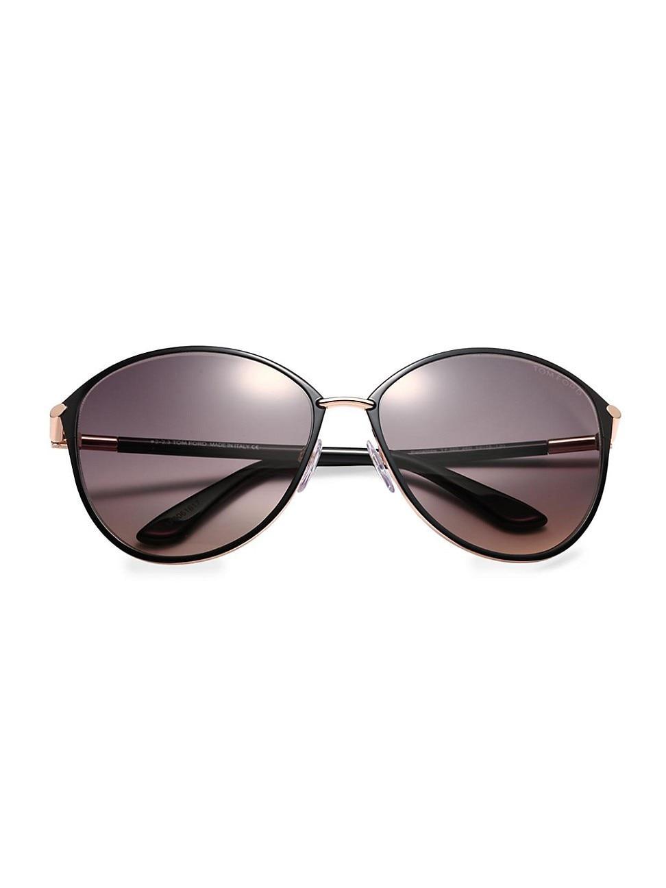 TOM FORD Penelope 59mm Gradient Cat Eye Sunglasses Product Image