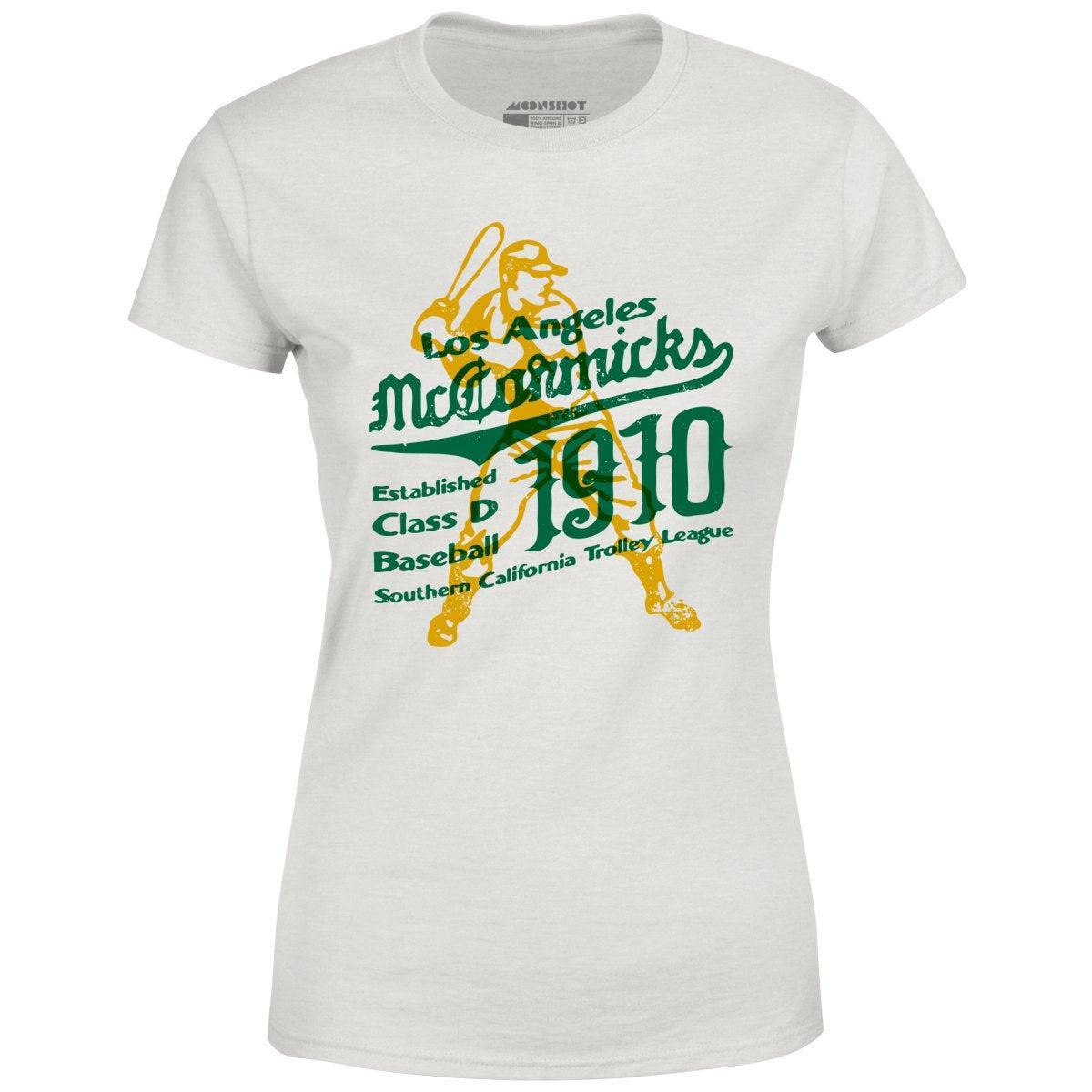 Los Angeles McCormick's - California - Vintage Defunct Baseball Teams - Women's T-Shirt Female Product Image