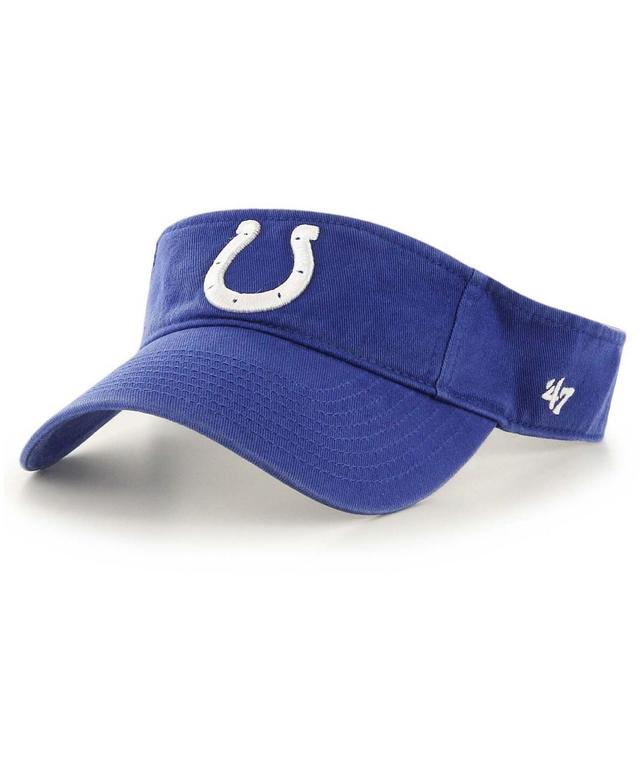 Mens Royal Indianapolis Colts Clean Up Visor Product Image