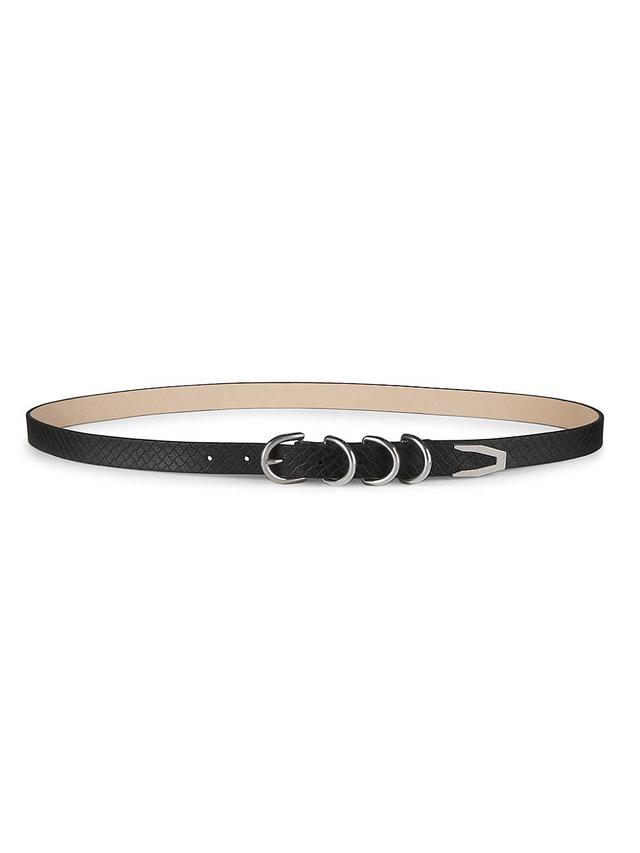 rag & bone Womens Woven Leather Belt Product Image