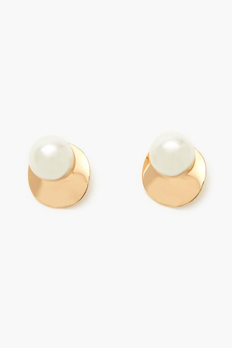 Faux Pearl Stud Earrings | Forever 21 Product Image