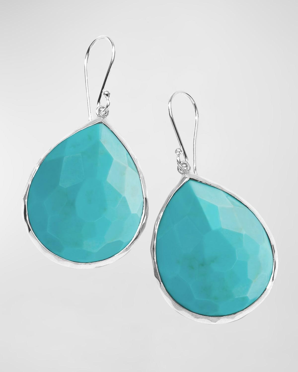 Ippolita Sterling Silver Rock Candy Mother-of-Pearl & Lapis Doublet Teardrop Earrings Product Image