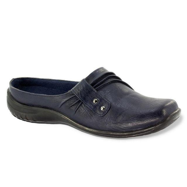 Easy Street Holly Womens Mules Blue Product Image