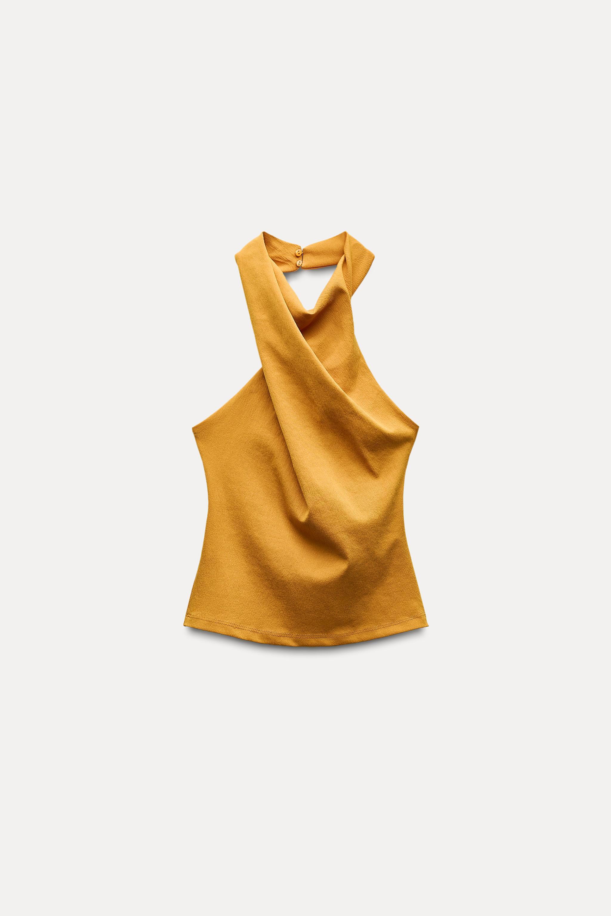 STRETCHY DRAPED TOP Product Image