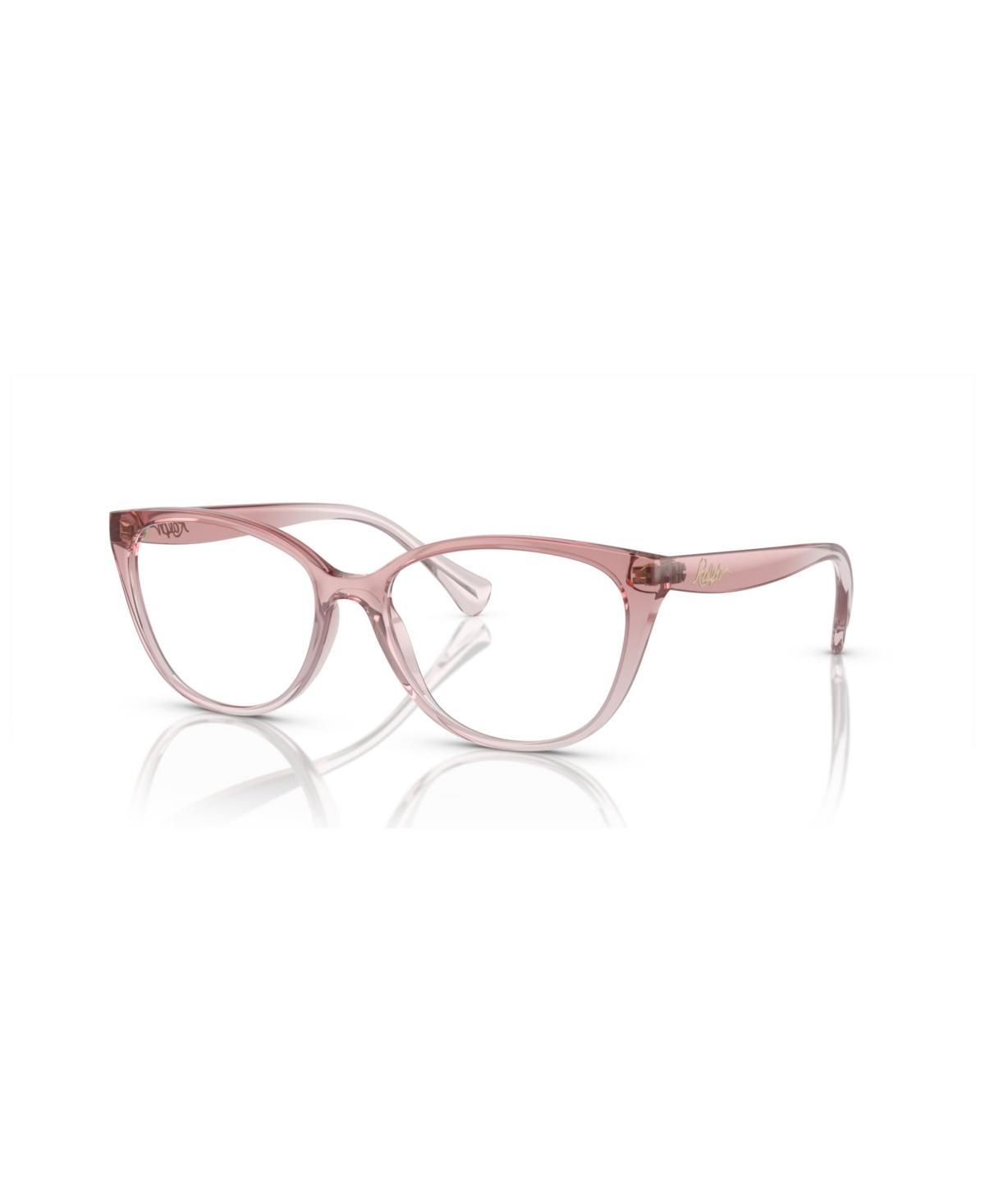 Ralph by Ralph Lauren Womens Eyeglasses, RA7135 - Shiny Trasparent Brown Product Image