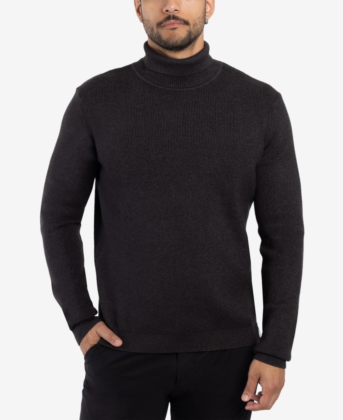 Spring + Mercer Mens Ribbed Turtle Neck Sweater Product Image