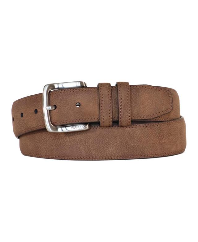 Nautica Mens Casual Padded Leather Belt Product Image