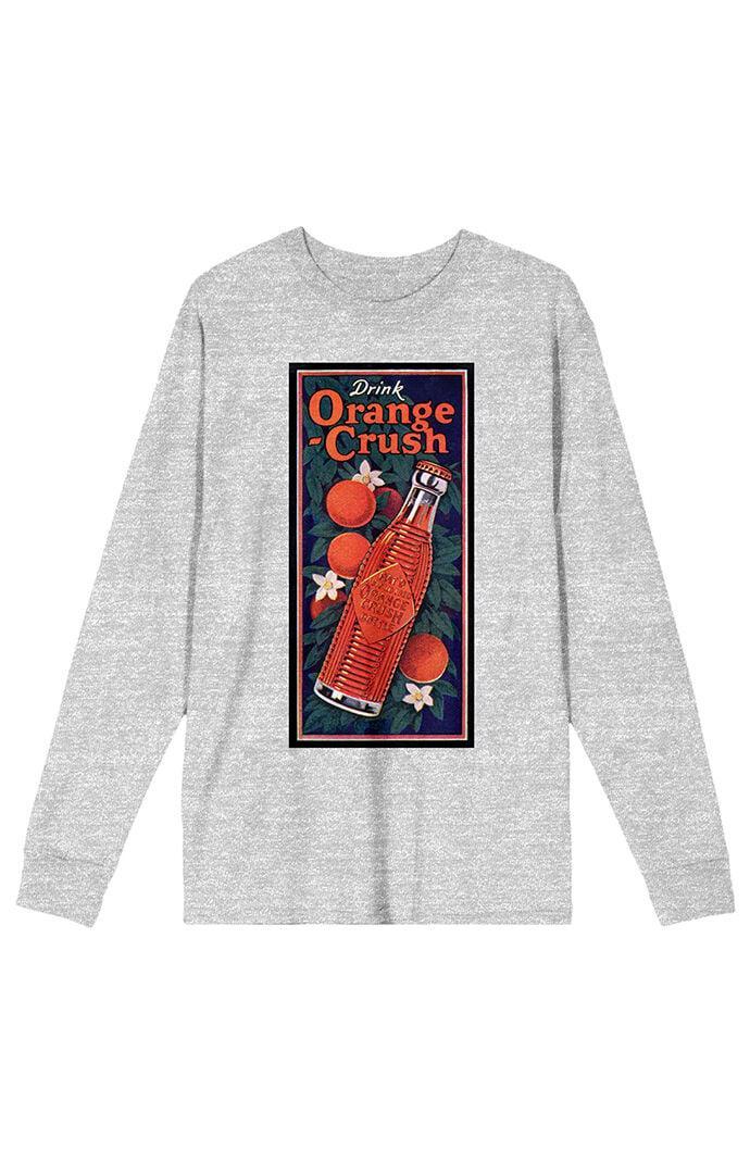 Men's Drink Orange Crush Long Sleeve T-Shirt Product Image