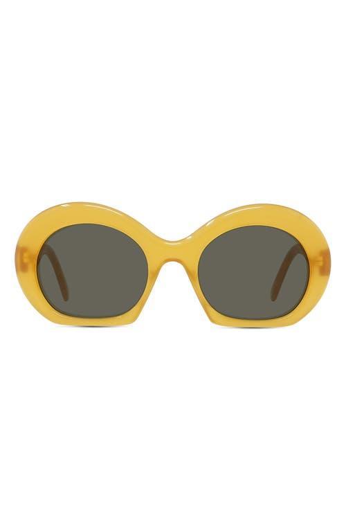 Loewe Curvy 54mm Round Sunglasses Product Image