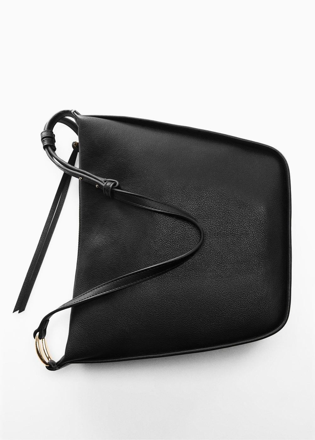 Mango Womens Buckled Shoulder Bag Product Image