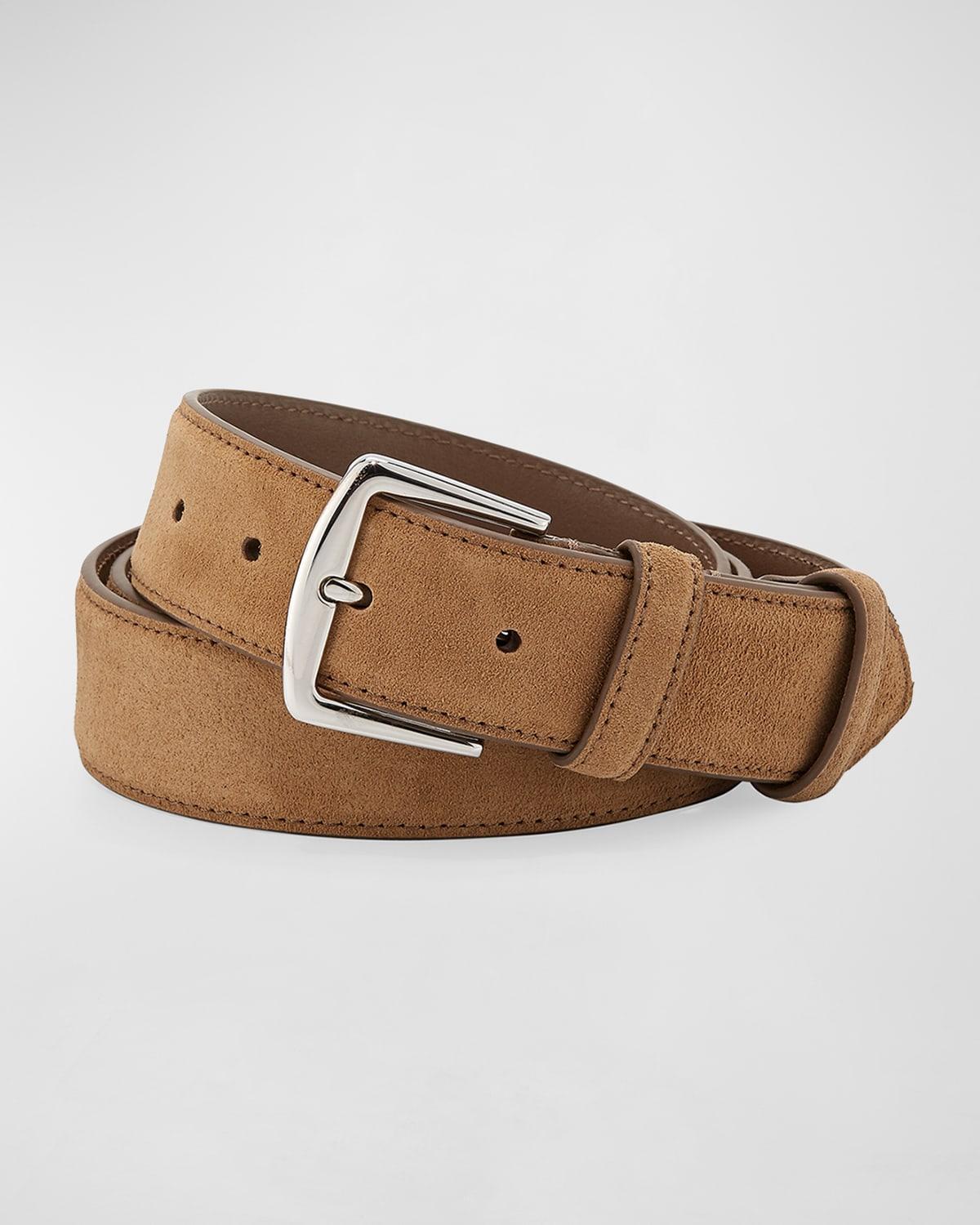 Mens Basic Suede Belt Product Image