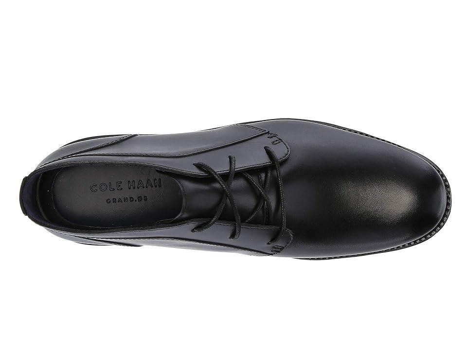 Cole Haan Original Grand Chukka (Black Leather/Black) Men's Shoes Product Image