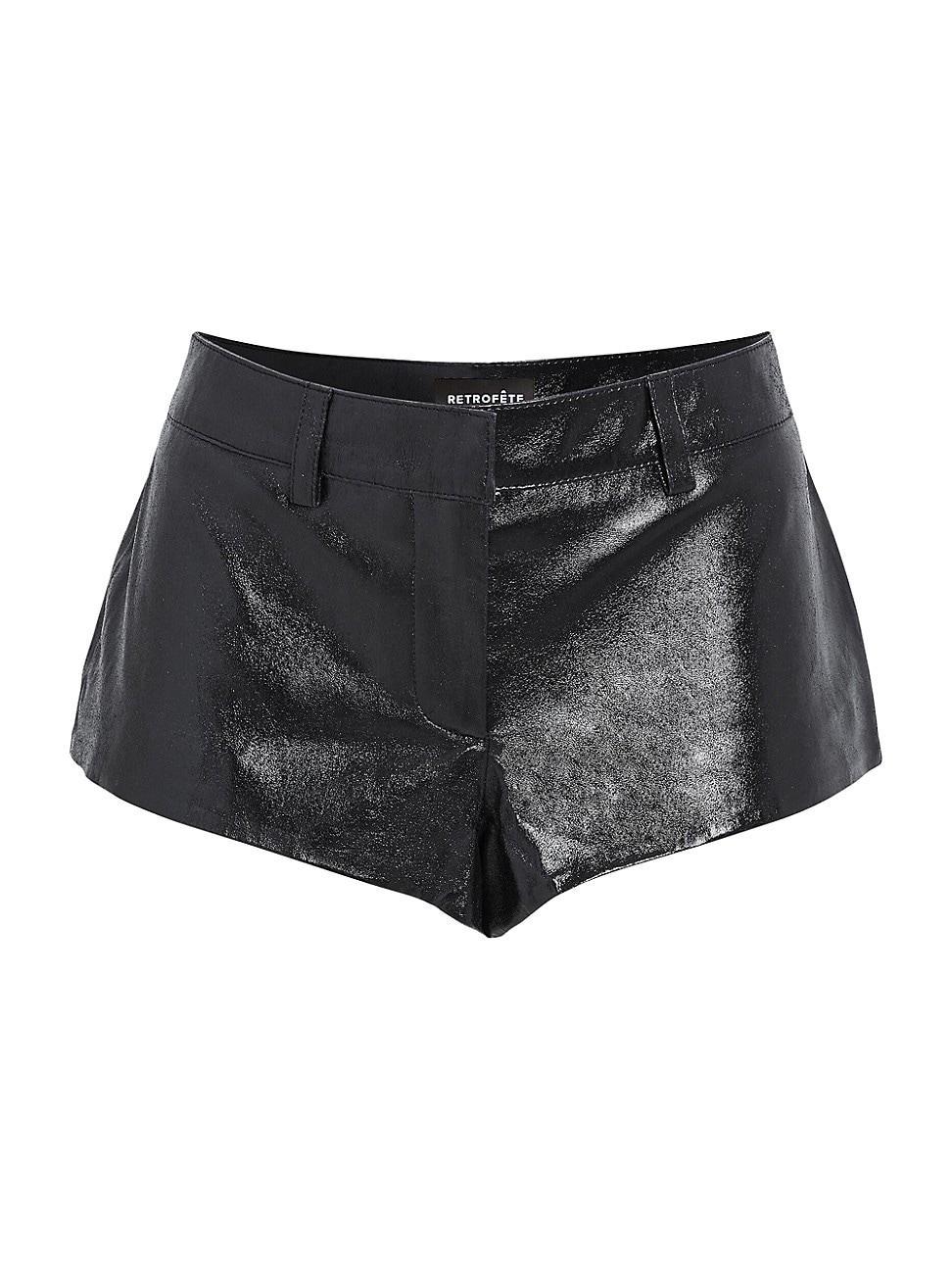 retrofete Aven Leather Short Size S. Product Image