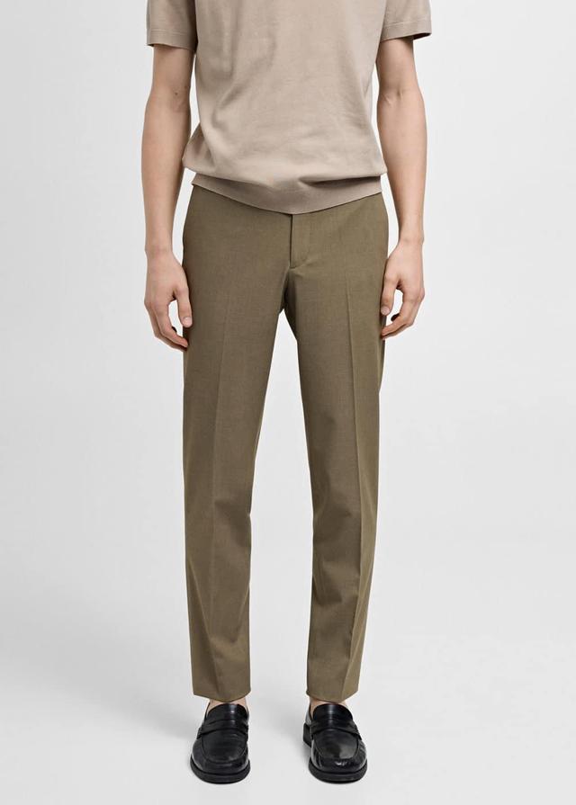 Mango Mens Stretch Fabric Suit Pants Product Image