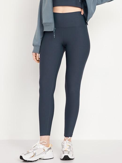 High-Waisted PowerSoft 7/8 Leggings Product Image