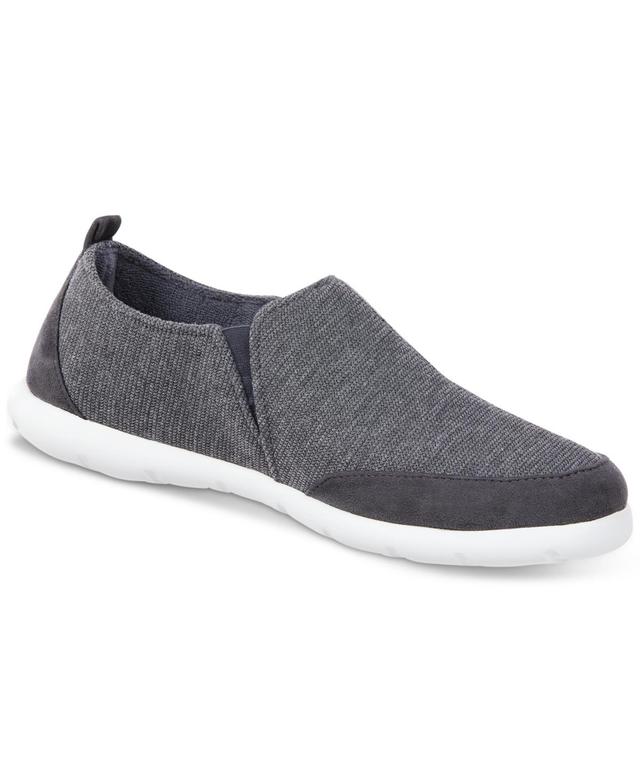 Zenz from isotoner Nathan Mens Slip-Ons Grey Product Image