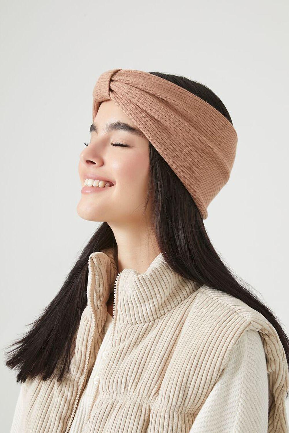 Ribbed Knit Bow Headwrap | Forever 21 Product Image