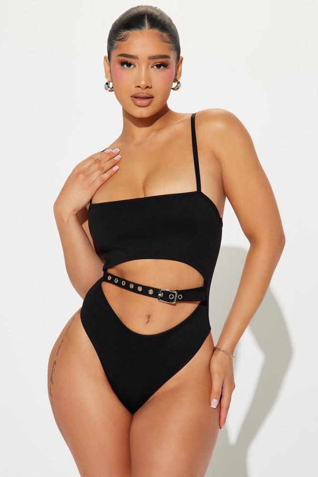 Hold On Tight Bodysuit - Black Product Image