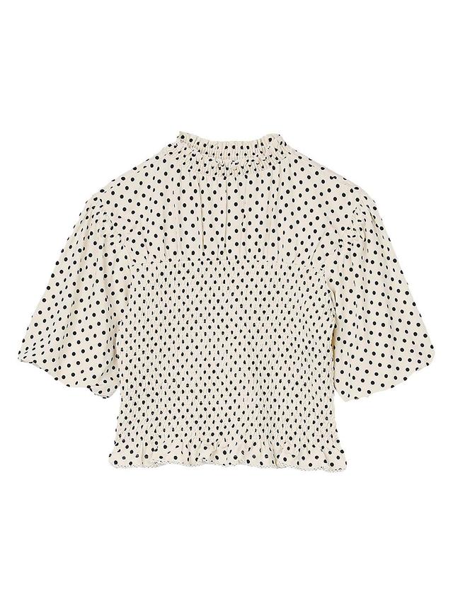 Womens Polka Dot T-Shirt Product Image