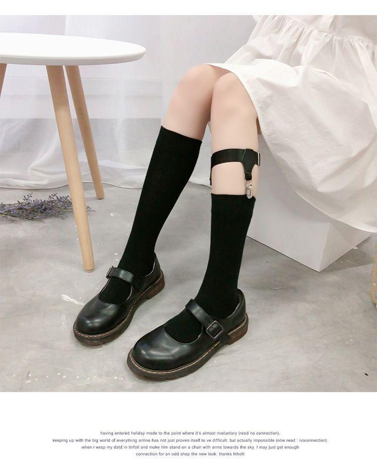 Plain Socks / Garter / Set Product Image