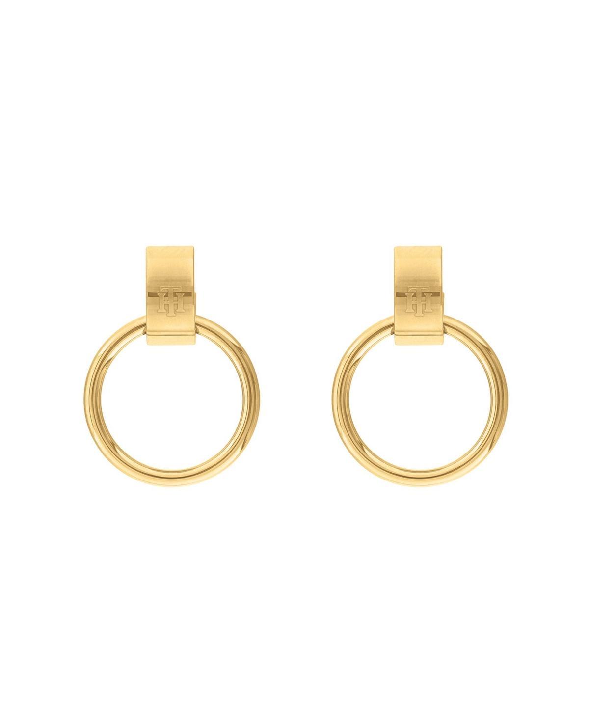 Tommy Hilfiger Womens Gold-Tone Earrings Product Image