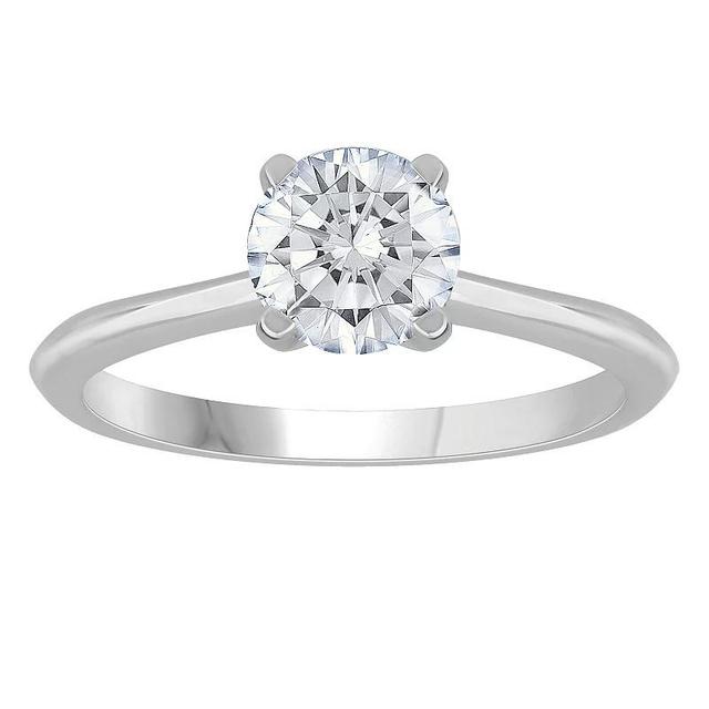 Diamond Medley 14k White Gold 2 Carat T.W. Lab-Grown Diamond Solitaire Ring, Womens 14k Whgold Product Image