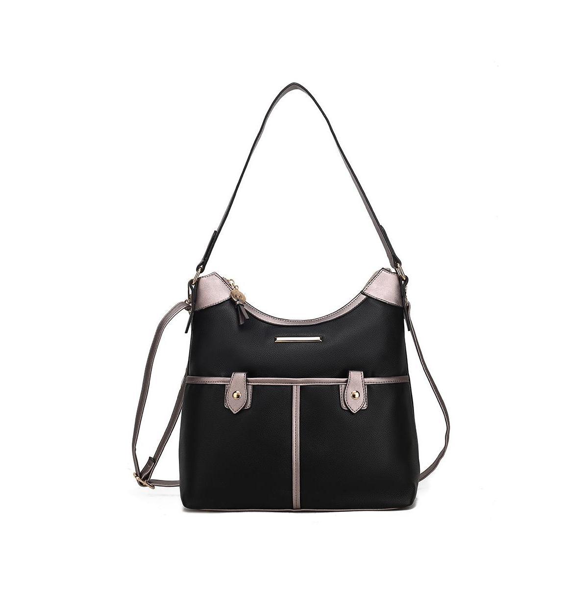 Mkf Collection Harper Color Block Women s Shoulder Bag by Mia K Product Image