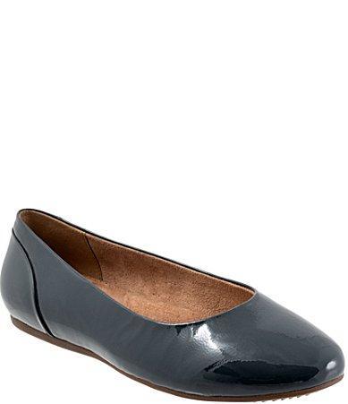 SoftWalk Shiraz Patent Leather Flats Product Image