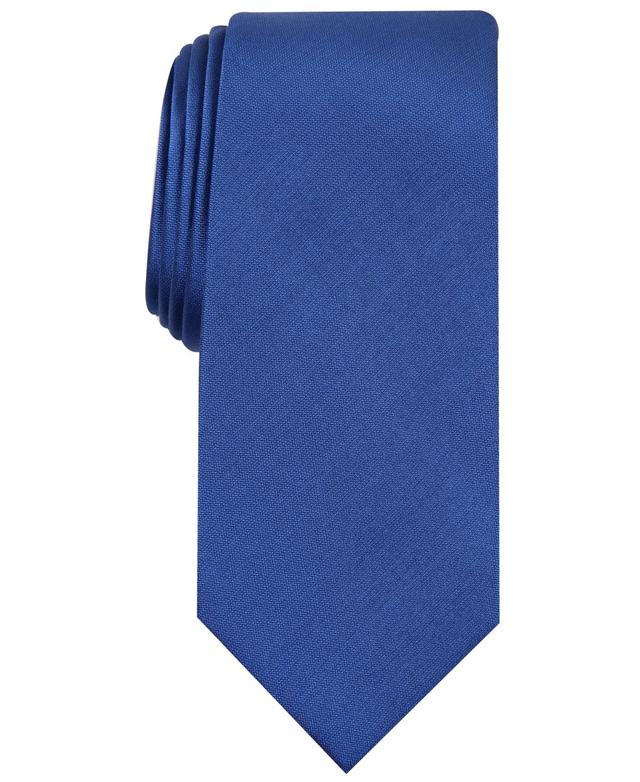 Alfani Mens Solid Texture Slim Tie, Created for Macys Product Image