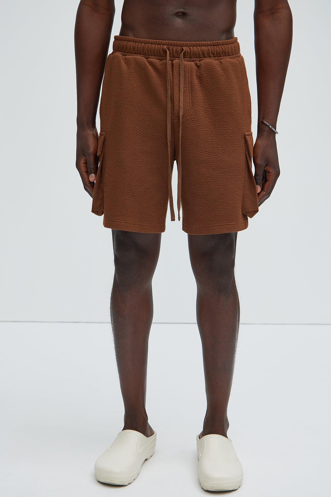 Lewis Relaxed Shorts - Brown Product Image