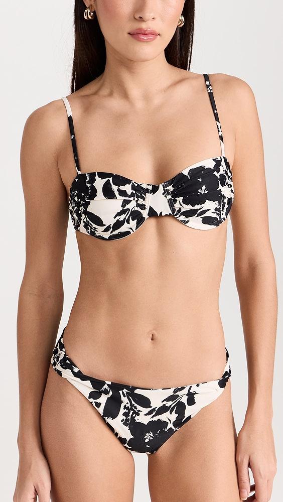 Tanya Taylor Paloma Bikini Top | Shopbop Product Image