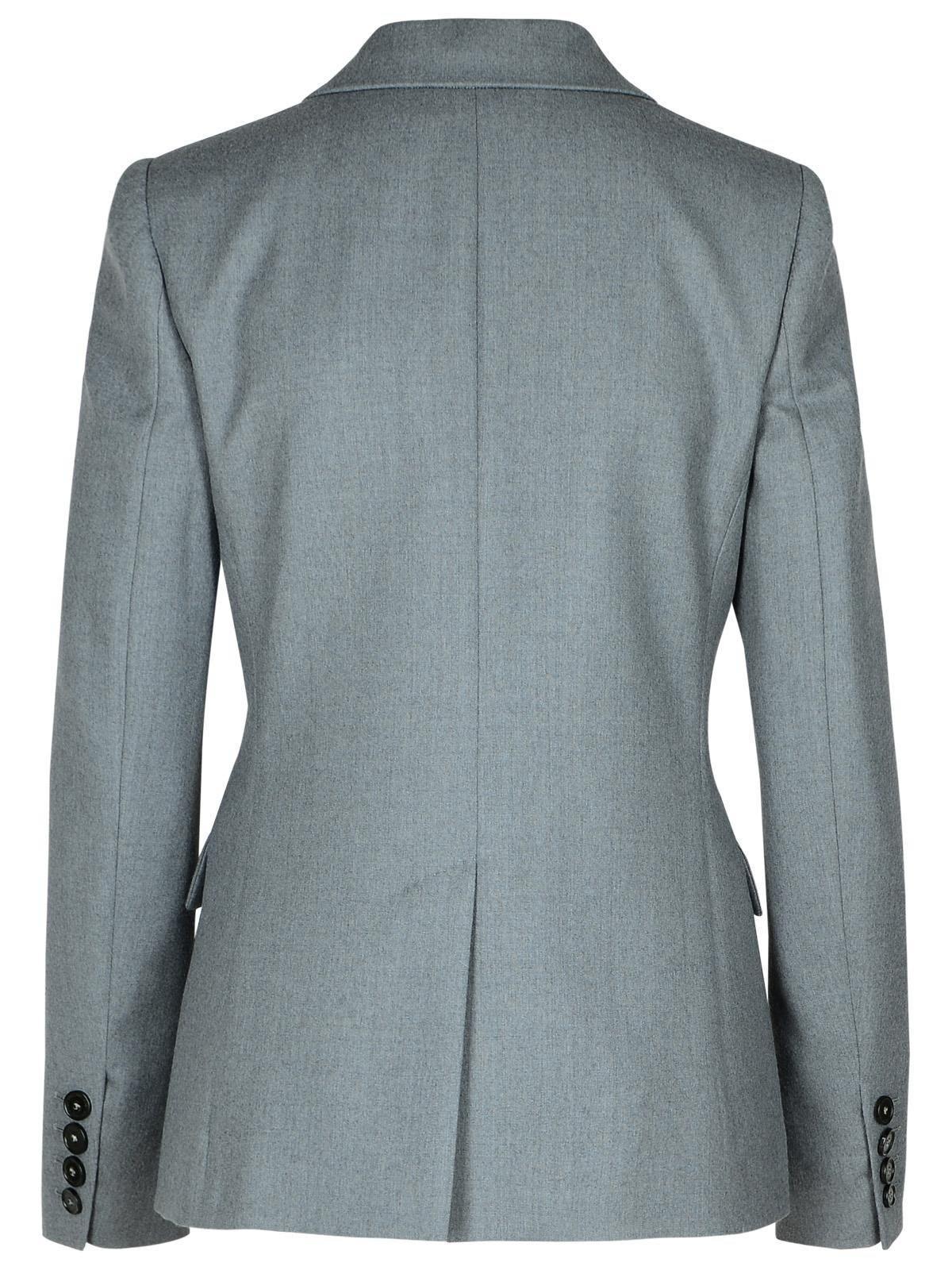 Grey Wool Blazer Product Image