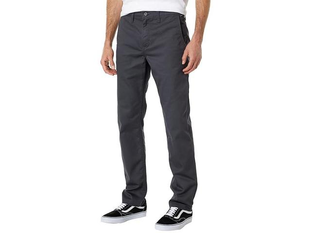 Vans Authentic Chino Slim Pants (Asphalt) Men's Casual Pants Product Image