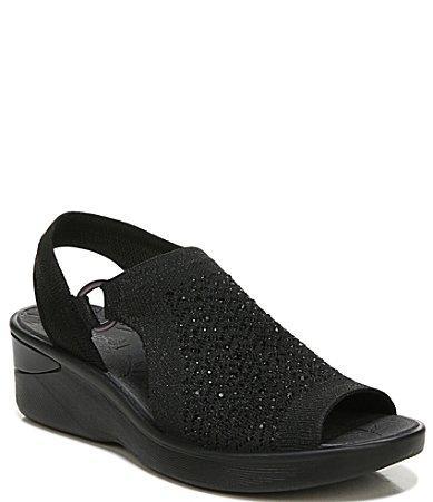 BZees Star Bright Knit Wedge Sandal Product Image