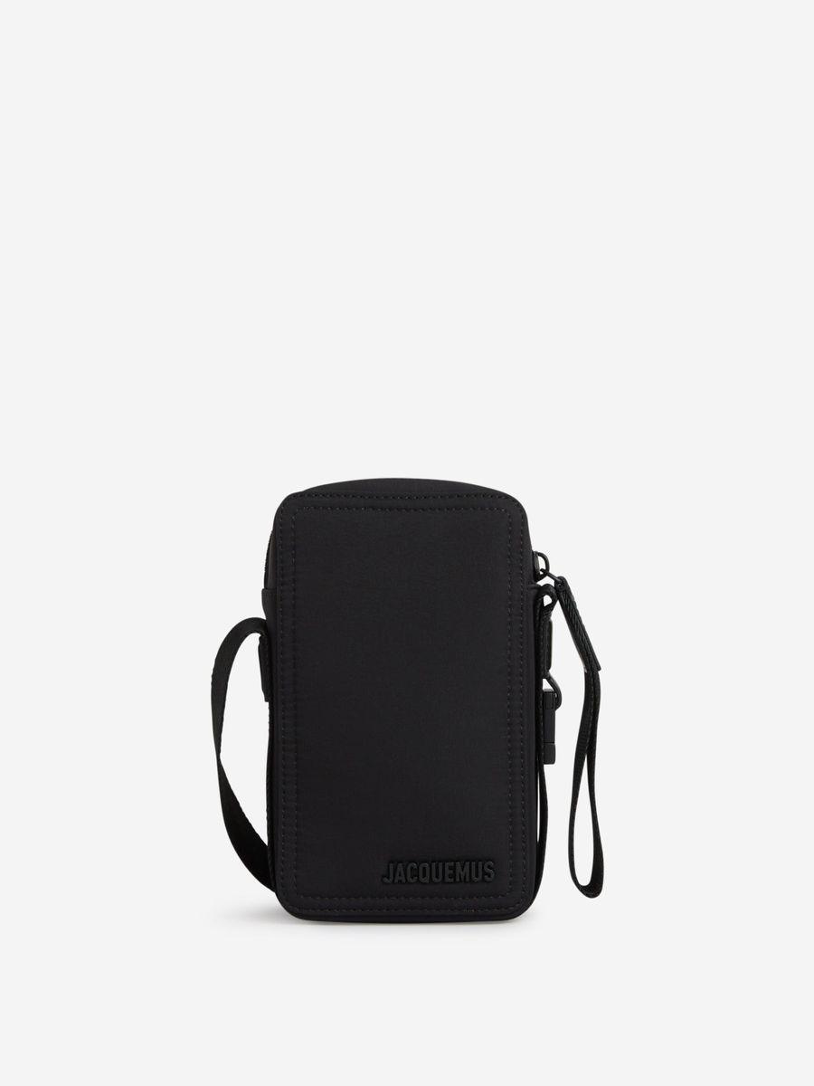 JACQUEMUS Le Cuerda Vertical Shoulder Bag In Black Product Image