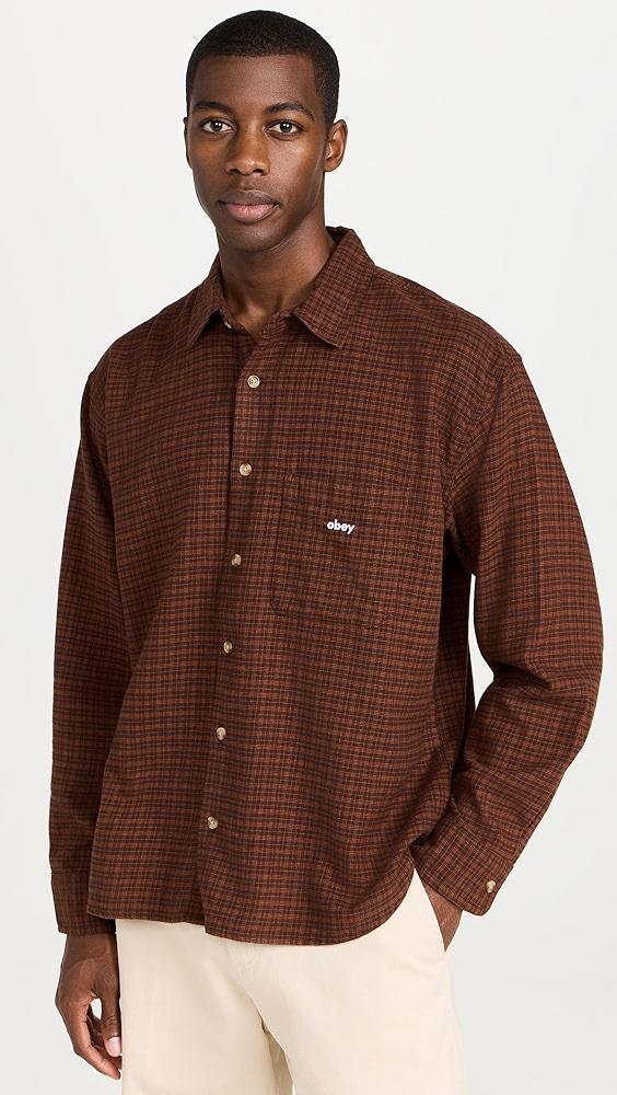 Obey Bigwig Knox Woven Shirt | Shopbop Product Image