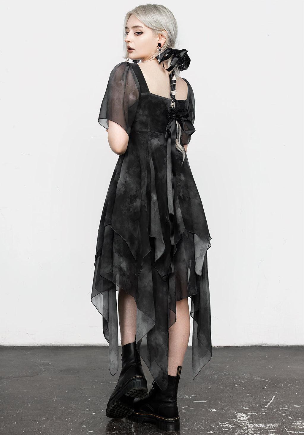 Tempest Layered Midi Dress Product Image