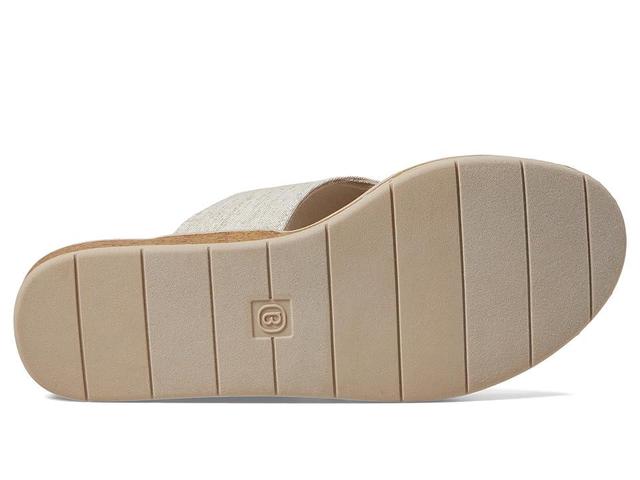 Bzees Bay Wedge Sandals (Natural ) Women's Sandals Product Image