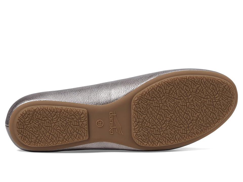 Dansko Mollie Metallic) Women's Flat Shoes Product Image