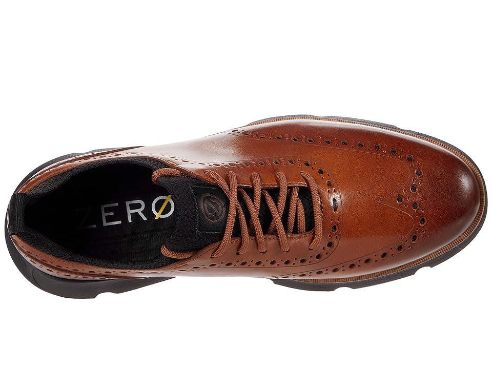 Cole Haan 4.Zerogrand Wing Tip Oxford (British Tan/Java) Men's Shoes Product Image