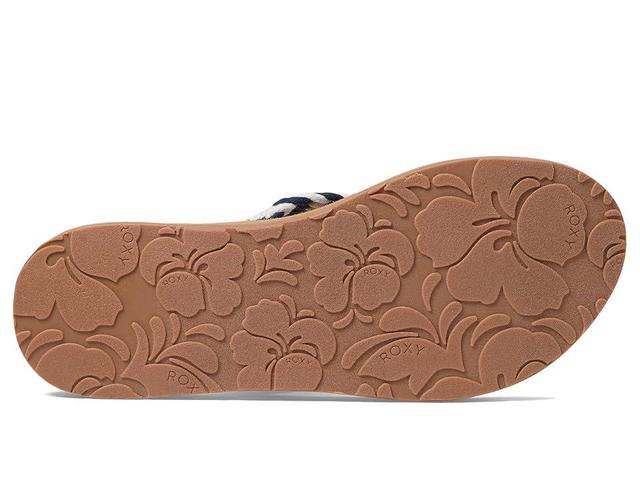 Roxy Porto (Navy White) Women's Sandals Product Image