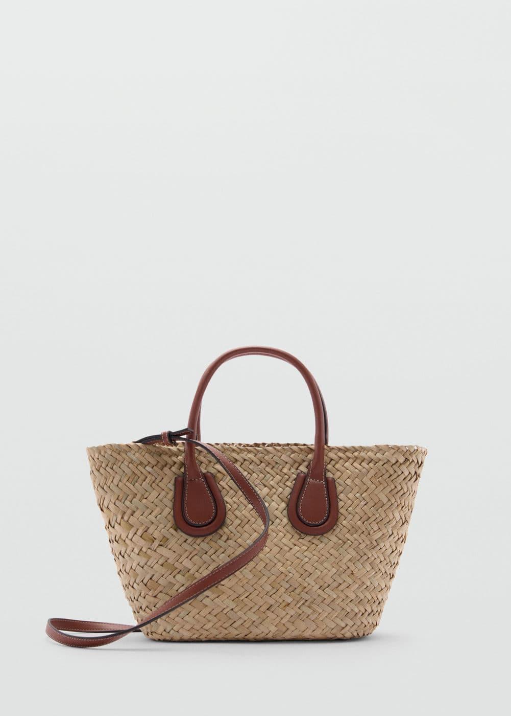 MANGO - Natural fibre carrycot bag - One size - Women Product Image