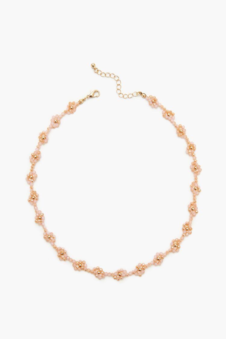 Beaded Flower Necklace | Forever 21 Product Image