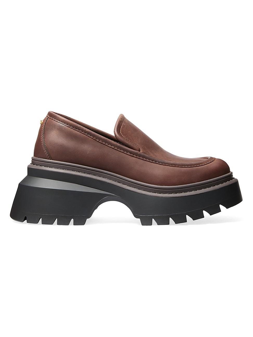 Womens Shiloh Leather Loafers product image